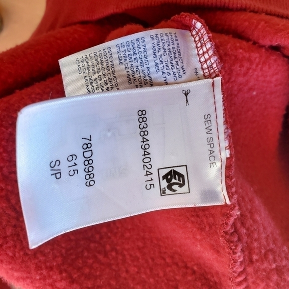 Tommy Hilfiger Embroidered Long‎ Slv Crew Sz S Sweatshirt - Picture 7 of 12